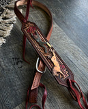 “Grabbing Leather” Headstall
