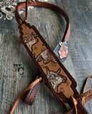 “Roaned Heifer” Headstall
