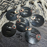 “Paisley”Slotted Conchos