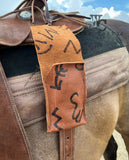 “Dusky” Branded Back Cinch Phone Pouch