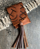 “Dusky” Branded Back Cinch Phone Pouch
