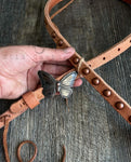 “Moody Butterfly” Headstall (PRE ORDER)